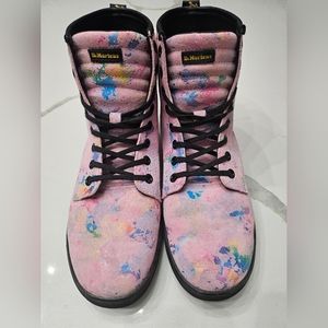 Dr. Marten Paint Splatter Boots